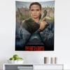 Lara Croft Tomb Raider Cartoon Tapestry Art Science Fiction Room Home Decor Wall Hanging Home Decor