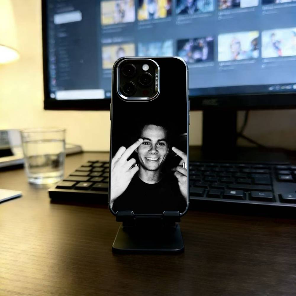 Чехол для телефона Teen Wolf Дилан О'Брайен Для iPhone 17,16,15,14,13,12,11 Plus,Pro Max,XS,Разноцветный Серебристый Чехол для телефона Funda Cover