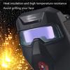 Сварочная маска с автоматическим затемнением для TIG MIG ARC плазменной резки, противопадающий материал, подходящий для электросварки, газовой сварки