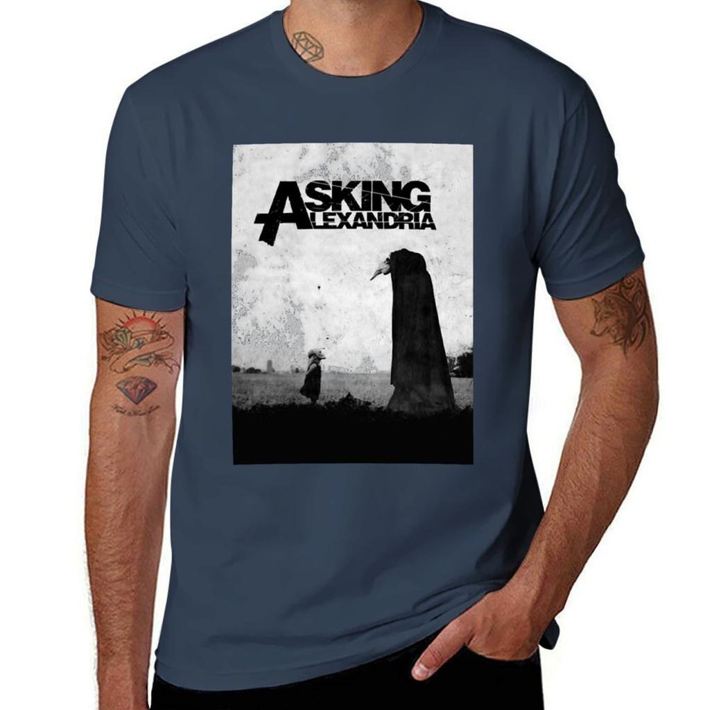 The Black Asking Alexandria Classic Tshirt Long Lasting Casual Tshirt