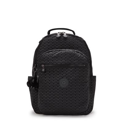 Официальный SEOUL Signature Emb KI4034K59 Большой рюкзак [Kipling] для женщин