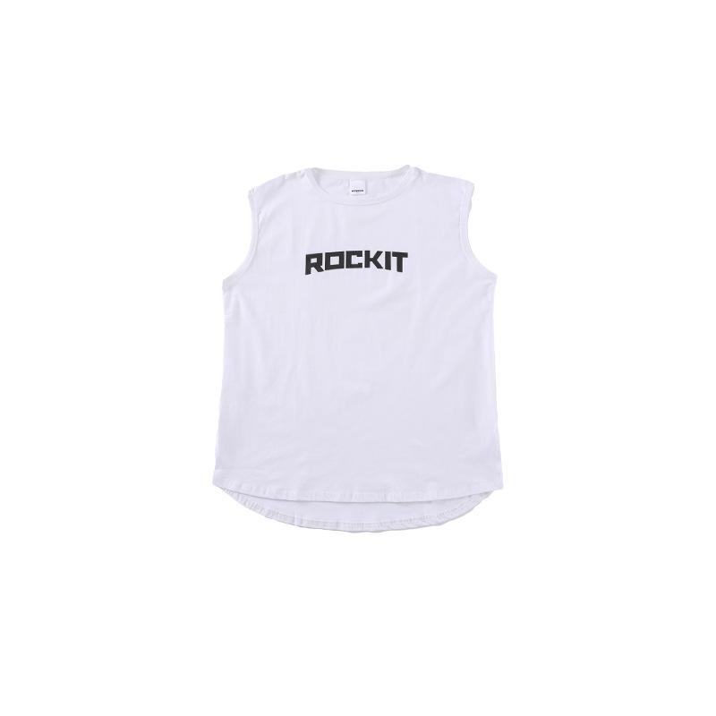 Модный детский хип-хоп клетчатый комплект для мальчиков и девочек - Уличные танцы и одежда для выступлений