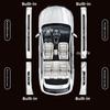 Для BYD Sealion 5 DMI 2026 2025 Автомобильная наклейка для защиты порога из нержавеющей стали Педаль приветствия Аксессуары Song Pro Dmi