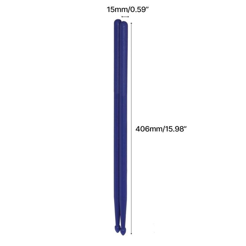 1 пара классических нейлоновых пластиковых барабанных палочек для детей и взрослых, набор барабанных палочек 5B