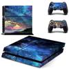 VAORLO Galaxy Star Vinyl Skin Sticker Protector For PS4 Console+1PCS Controller Skin Cover