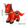 Traditional Chinese Zodiac Year of Horse Plush Toy Chinese Zodiac Stuffed Pony  Home Decor