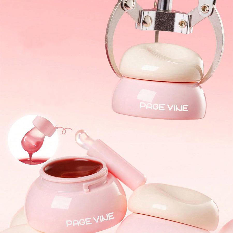 8 Color Jar Lip Nectar Hydrating Mirror Lip Glaze Milk Jar Lip Oil Doodle Lips Whitening Translucent Moisturizing