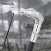 White Horse Head Animal Fashion Walking Stick Decorative Cospaly Vintage Party Fashionable Walking Cane Crosier 93cm