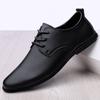 Модные брендовые повседневные кожаные туфли, классические однотонные мужские туфли-оксфорды на шнуровке, обувь ручной работы, мужские деловые туфли, кроссовки