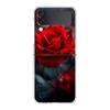 Красивый прозрачный чехол для телефона с цветком розы для Samsung Galaxy Z Flip 4, тонкий чехол из высокопрочного ПК для Galaxy Z Flip 3 5G
