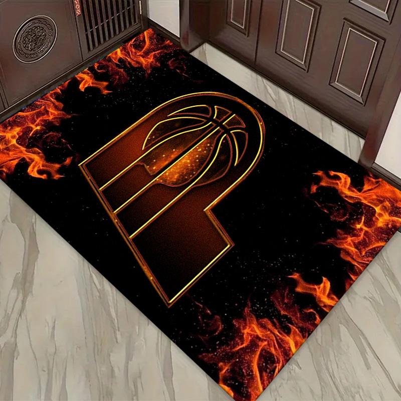 Indiana Pacers Carpet Rug for Living Room Bedroom Home Sofa Decoration,Kids play Non-slip Floor Mat