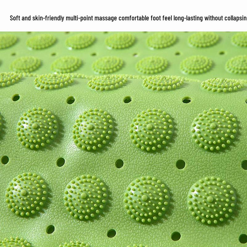 Нескользящий массажный коврик для ванной с присосками для душа и ванны