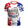 Mens Loose Fit Short Sleeve Crew Neck T-Shirt With 3D Print Soccer Fans Fall Sport Casual Wear