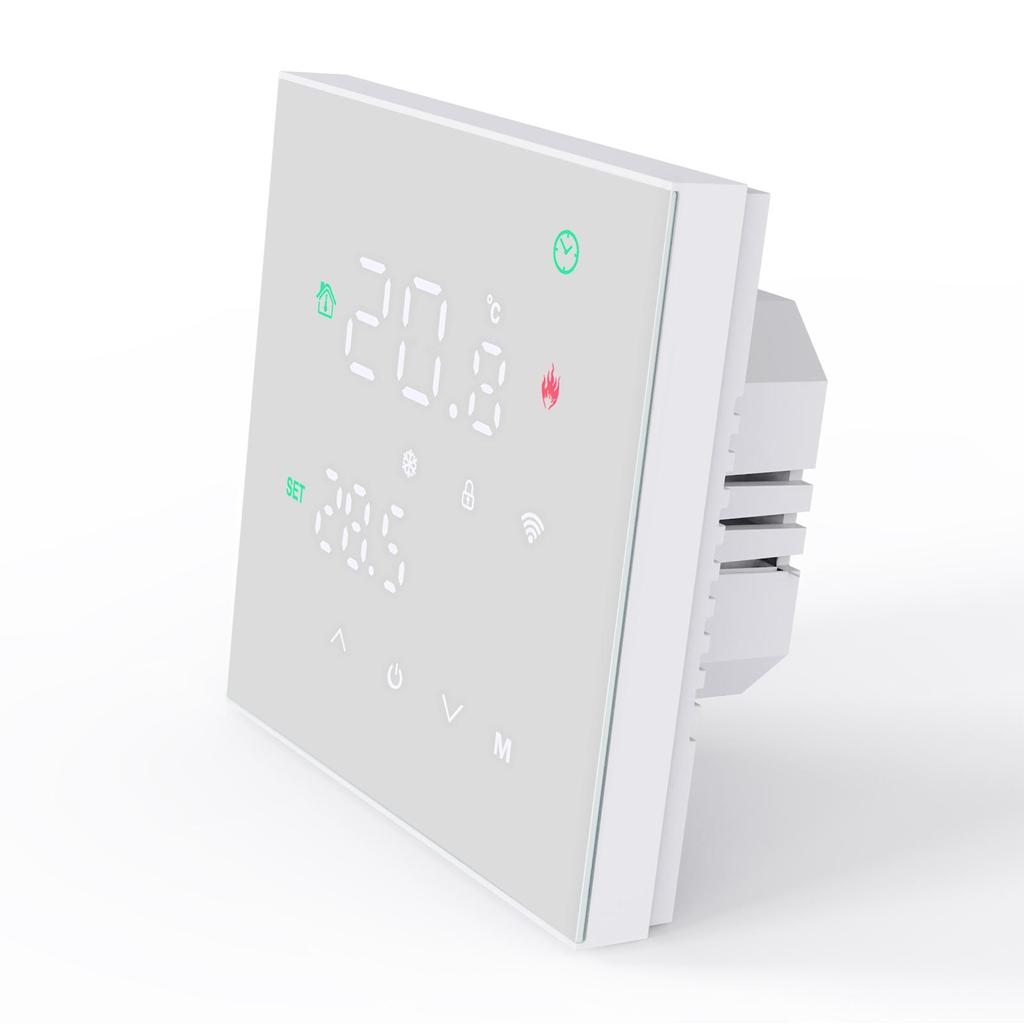 Tuya WiFi Smart Touch Screen Thermostat Electric Floor Heating Gas Boiler/Water Heating Temperature Controller Alexa Voice App Control