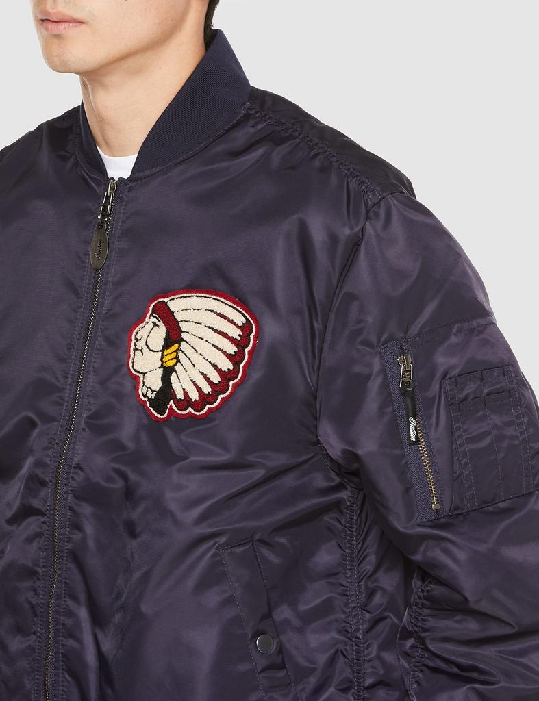 Нашивка на куртке CHIEF BIG LOGO Navy S [Индийский] MA-1 и IB-586