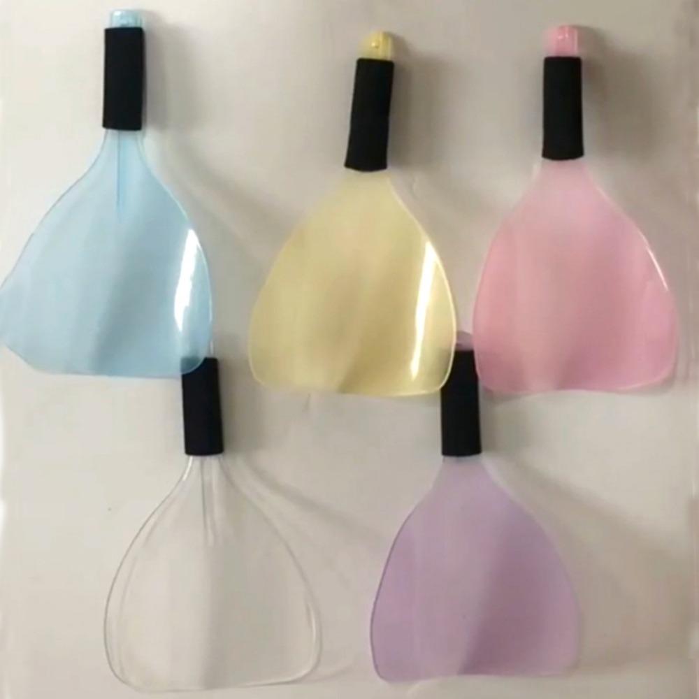 Ручной парикмахерский щиток, многоразовый, для стрижки волос, окрашивания, протектор, маска для лица, салон