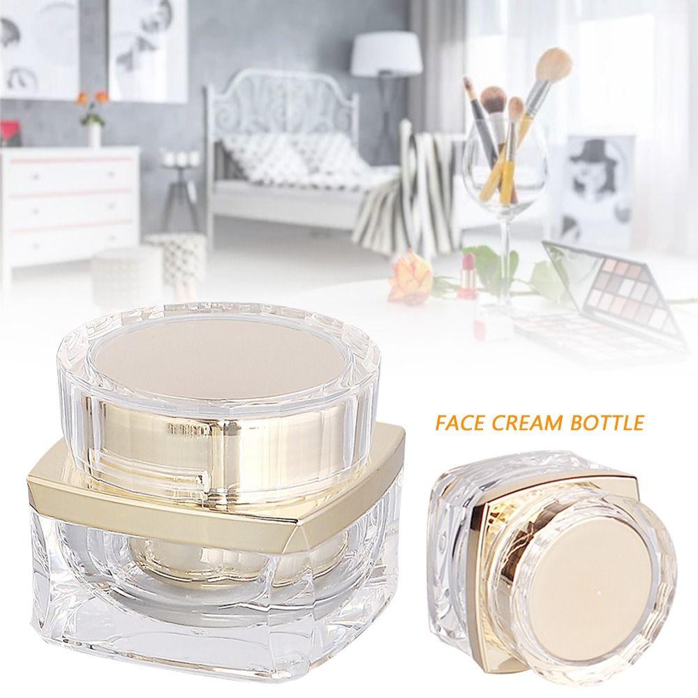 5g 10g 20g 30g 50g Square Empty Makeup Jar Transparent Cosmetic Container Eye Cream Packaging Jar