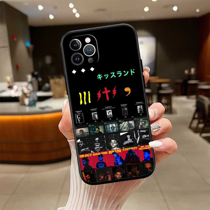RE60 The Weeknd New High-End Shell Phone Case for iPhone SE X XS XR 16E 17 11 Pro Max 8 7 6 6s Plus Air
