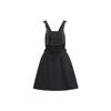 Originals Trefoil Solid Color Suspender Sports Dress Women Dress Black HS9495