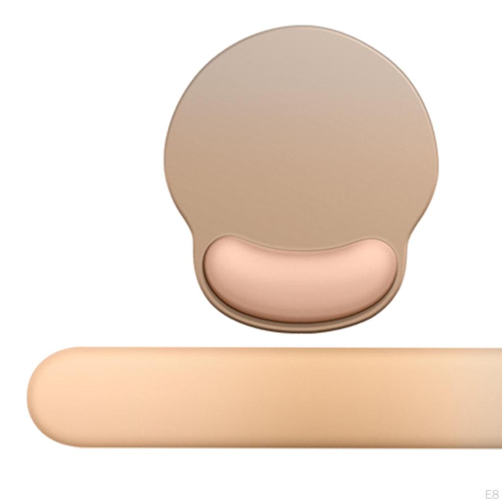 Коврик для мыши с поддержкой запястья, игровая подушка, эргономичная подставка для клавиатуры, коврик для офиса, дома