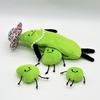 Cute Secret Staycation Edamame Family Plush Premium Quality Green Doll For Home