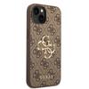 Guess Guhcp15S4Gmgbr Iphone 15 / 14 / 136.1 Brązowy/Brown Hardcase 4G Duże Metalowe Logo