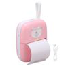 Mini Printer Pink Multipurpose Portable Mini HD WiFi Mobile Phone Photo Title Note Error Question