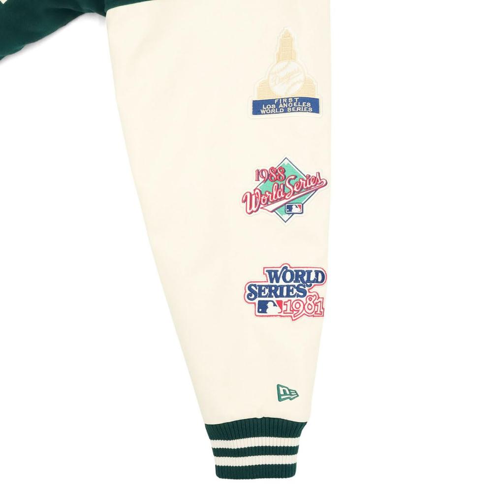 NEW ERA Jacket MLB Varsity LA Green S AP MLB PATCH VARSITY JK44 LOSDOD BGAR JP
