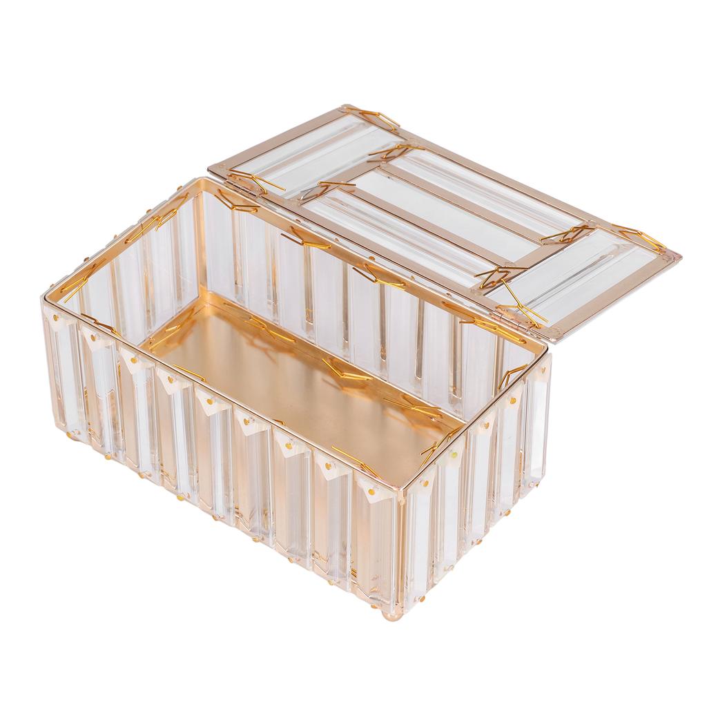 Коробка для салфеток Процесс позолоты Тонкая работа Простая мода Многоцелевое хранение салфеток