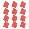 12Pcs Acoustic Panels Self Adhesive Red Sound Absorbing Dampening Panel for Office