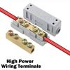 High Power Quick Terminal Block Conductor Brass Fast Connector Terminal Blocks  Electrical