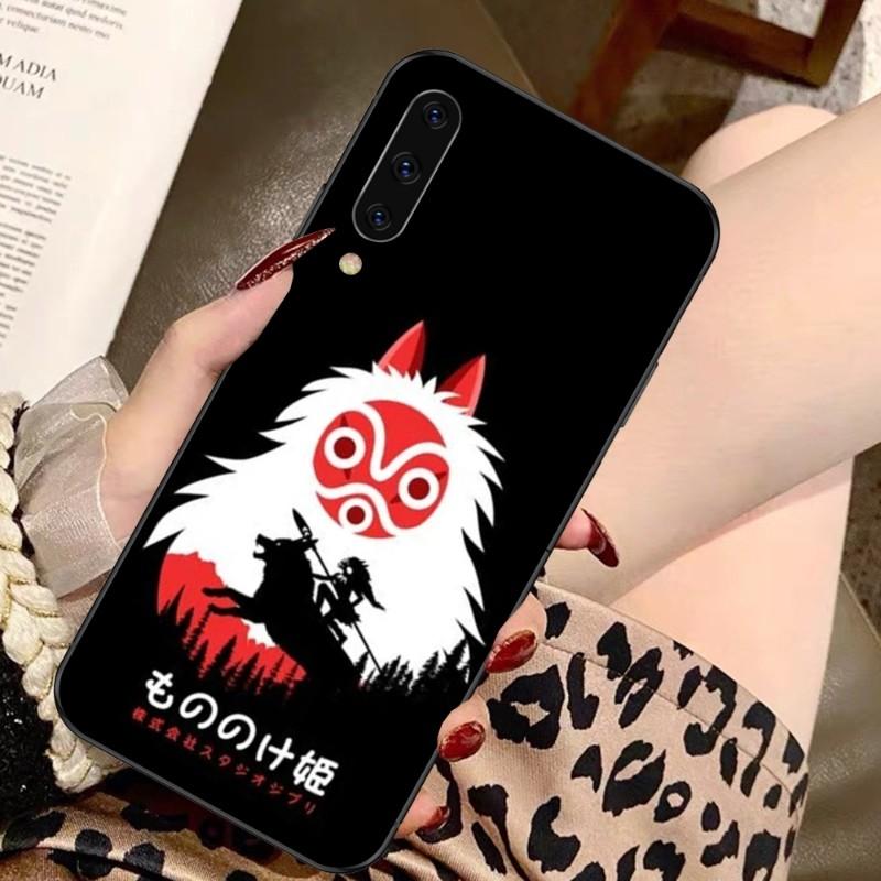 Чехол для телефона «Унесенные призраками Тоторо» для Samsung A91 A81 A73 A72 A71 A30S A20 A12 A13 A52 A53 4G 5G, мягкий черный чехол для телефона