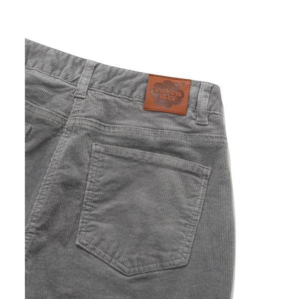Covernat Corduroy Slim Fit Casual Pants Women bottoms Gray Blue CO2404PT70AB
