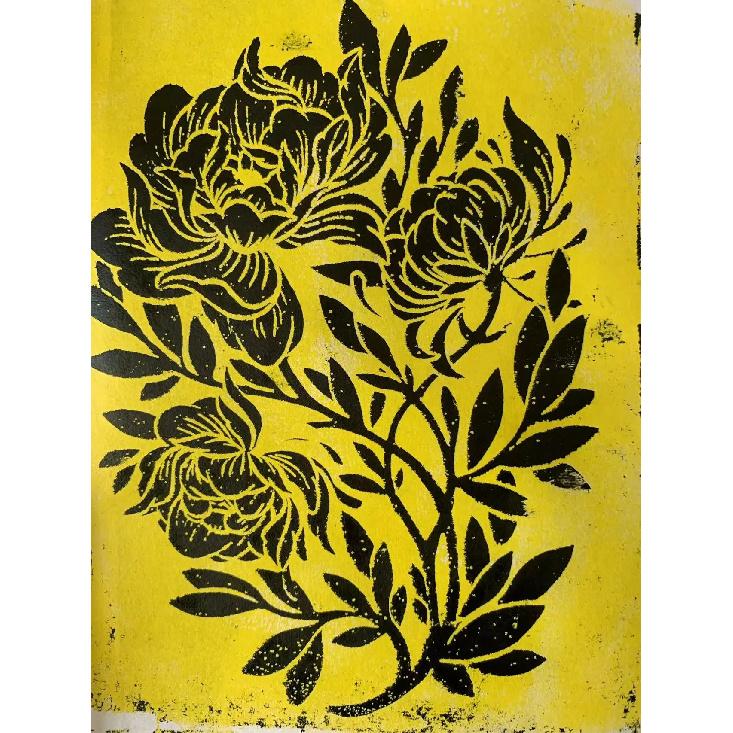 Gelelf Monoprinting Print Plate - 5” X 7” or 6” X 6” Gel Plate - Reusable Gel Printing Plate for Press Art No Discoloration