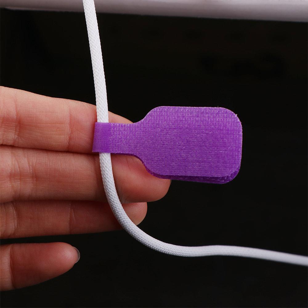 24 шт. Нейлоновый настольный органайзер для кабелей, водонепроницаемые бирки для проводов, для офиса, дома