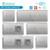 BSEED Wifi Выключатель рольставен Умный выключатель жалюзи с сенсорным выключателем света Розетка EU Type-c USB Tuya Smart Life Управление Alexa