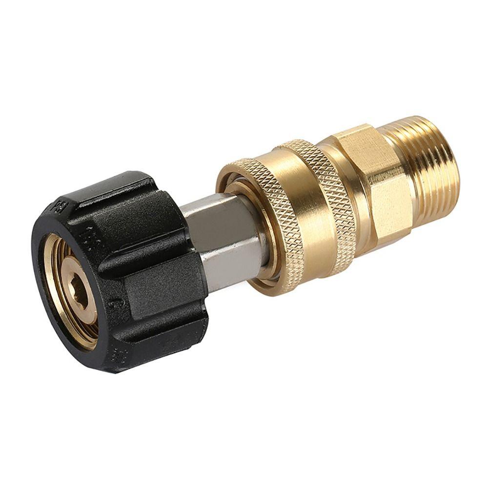 1Set Quick Release Pressure Washer Adapter Set For High Pressure Wash Torch Hose