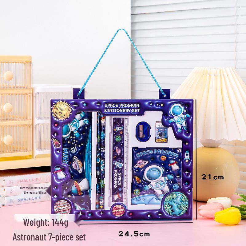 Children's Day Prize: 10-Piece Stationery Set for Students and Kindergarten Birthday Gift