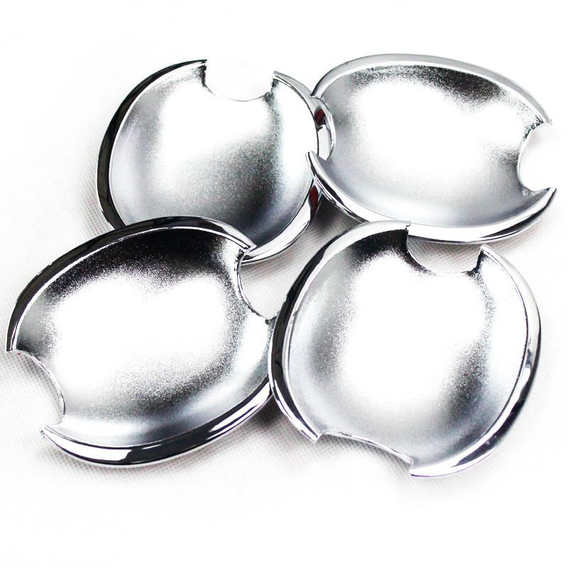 FUNDUOO для VW Tiguan 2009-2014 VW Jetta 2012-2015 Skoda Fabia/Octavia 2008-2013 хромированная крышка автомобильной дверной ручки чаша
