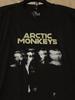 90-е Artic Monkeys Группа Графический короткий рукав черный Футболка Репринт
