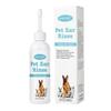 Раствор для чистки ушей питомца - Безопасен для котят, щенков, бишонов, тедди - Удаляет запах и ушную серу