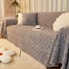 INS стиль диванное полотенце пыленепроницаемый и теплый чехол для дивана простой осенне-зимний жаккардовый плюшевый диван одеяло