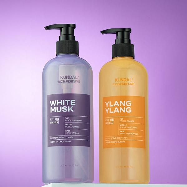 KUNDAL Богатый парфюмированный гель для душа 500 мл Иланг-иланг