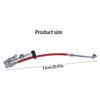 Metal Tire Inflator Air Pressure Gauge with Flexible Hose and Air Fitting for Tire Check and Fill Work in Garage