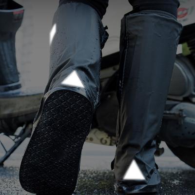 Дождевой чехол для обуви высокий голенище утолщенный водонепроницаемый, нескользящий и дождезащитный чехол для обуви для путешествий, велоспорта, защиты от грязи, чехол для резиновых сапог