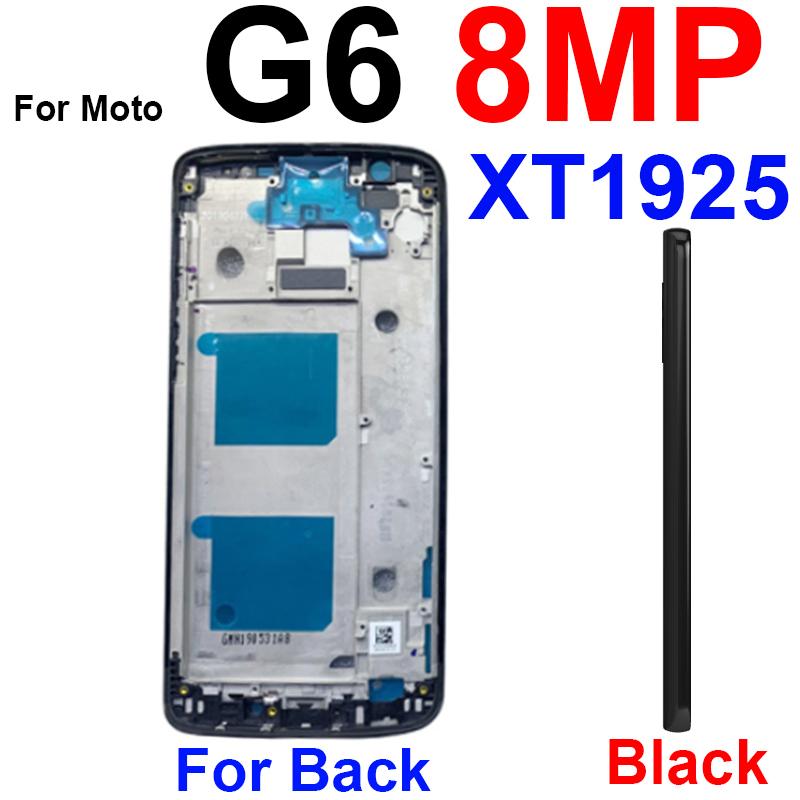 Middle Frame Housing For Motorola Moto G6 G6 Plus Middle Frame Cover Chassis Bezel Repair Parts