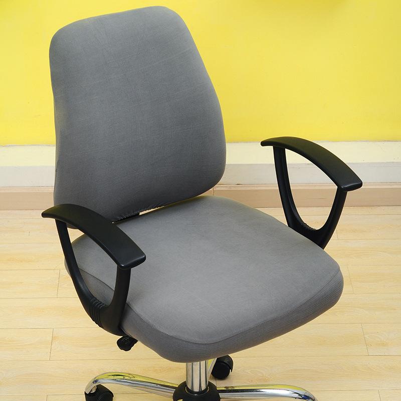 Printed Stretch Split Seat Cover Universal Computer Sectional Chair Covers Home Decor Rotating Lift Office Chair Protectors