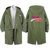 JoJos Bizarre Adventure Anime Hooded Trench Coat Students Winter