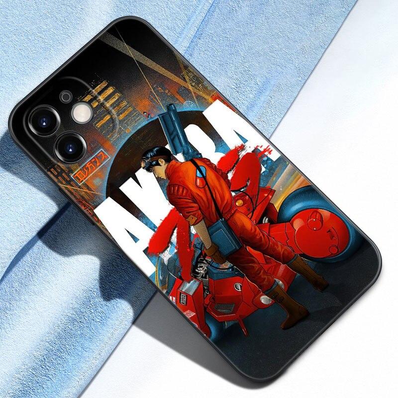 Чехол Akira 1988 для Apple iPhone 12 13 Mini 11 Pro Max XR X XS MAX 8 7 6S 6 Plus SE 5S 5 2020, мягкий черный чехол из ТПУ