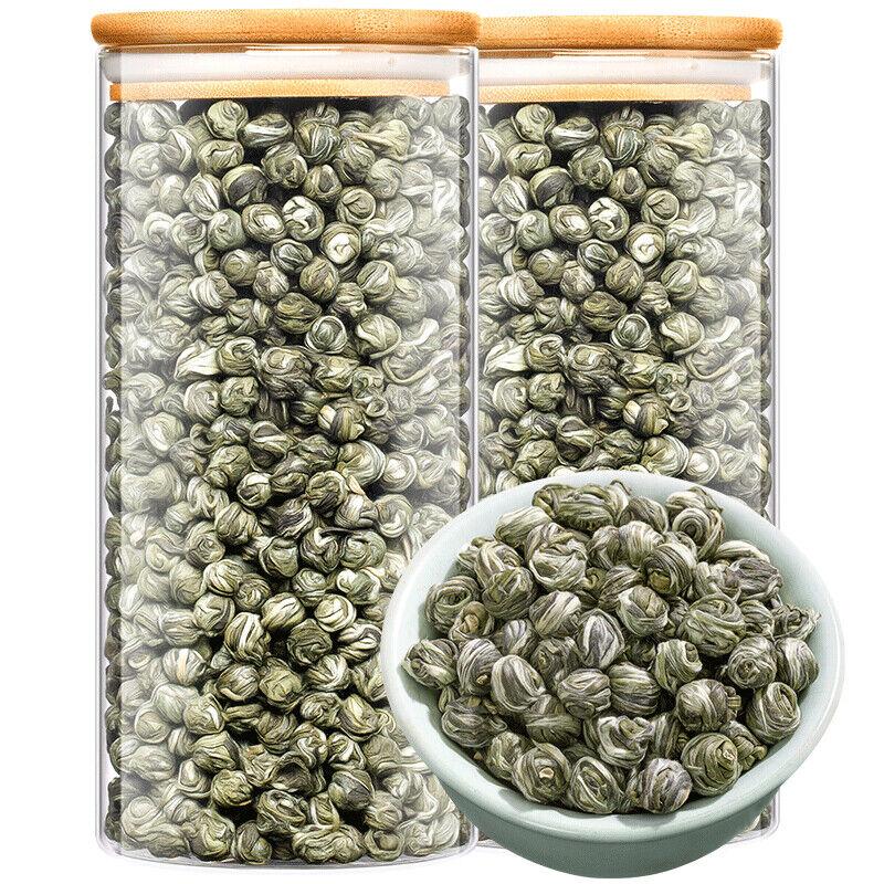 Premium Pearl Jasmine Dragon Ball Tea Loose Leaf Organic Green Tea 125g